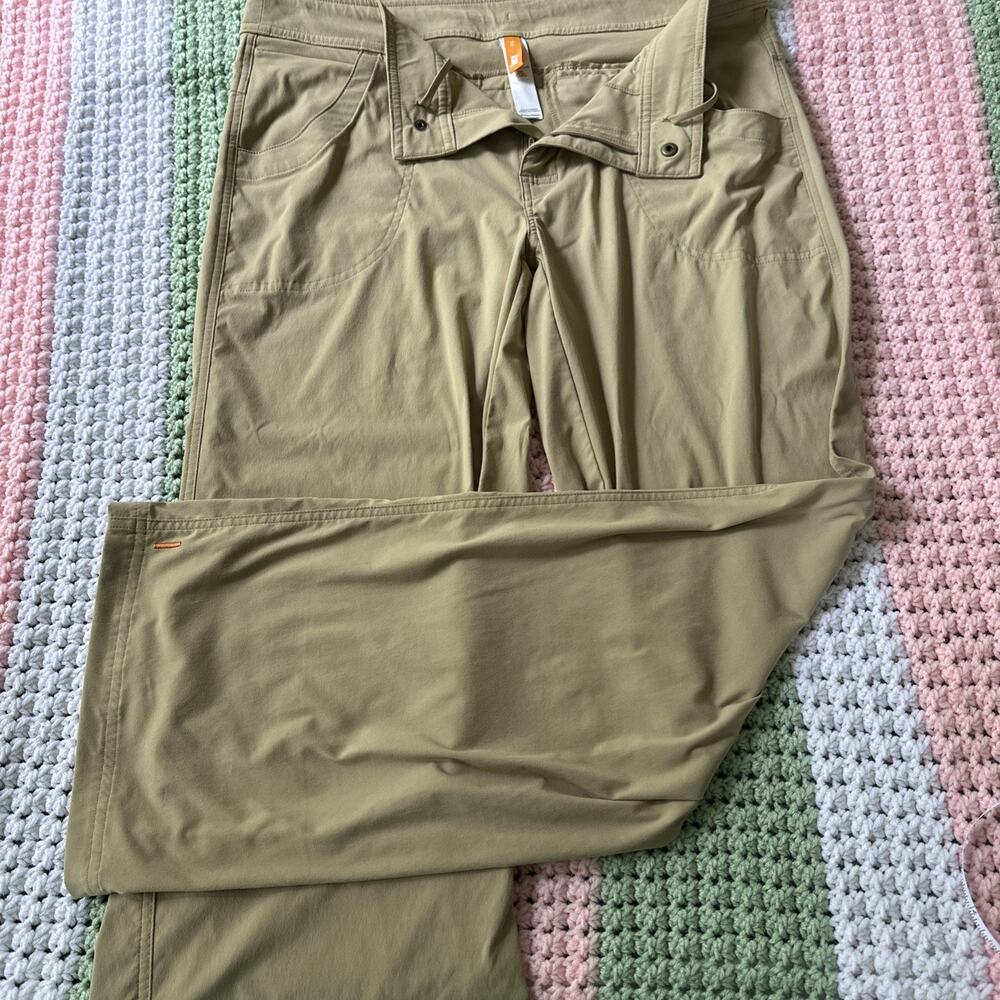 Women’s Lucy Medium Khaki Hiking Pants Lightweight Walkabout Activewear Travel